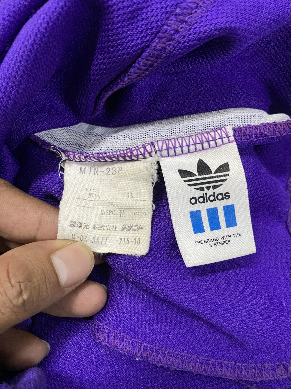 Adidas × Vintage Vintage 90s Adidas Colour Block Logo Running Pants 🔥imn Size US 34 / EU 50 - 3 Thumbnail