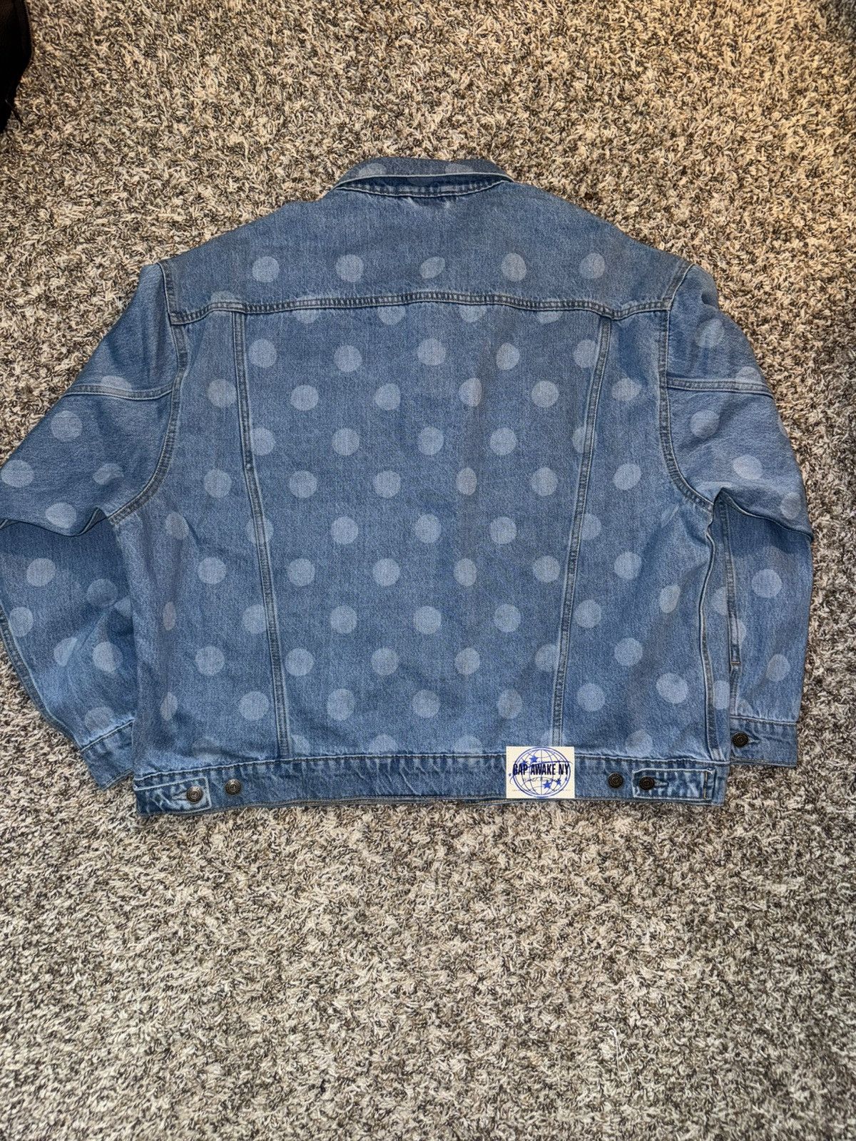 Gap Gap X Awake NY Oversized Dotted Icon Denim Jacket Size US L / EU 52-54 / 3 - 5 Thumbnail