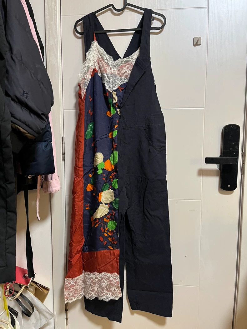 Comme des Garcons Comme Des Garcons Patchwork suspender jumpsuit Size XS / US 0-2 / IT 36-38 - 1 Thumbnail