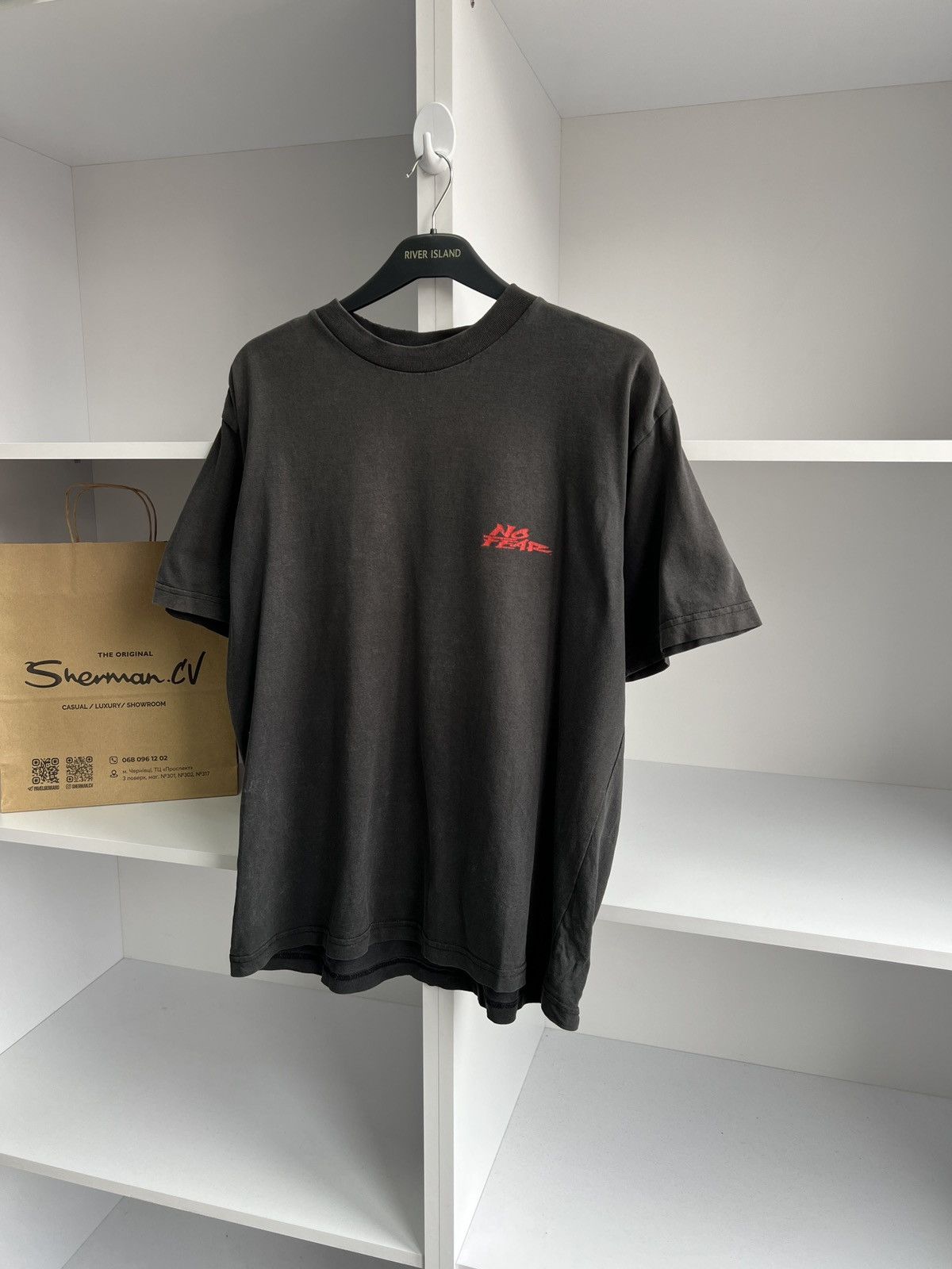 No Fear × Vintage Vintage No Fear Big Logo Faded T-Shirt Size US M / EU 48-50 / 2 - 6 Thumbnail