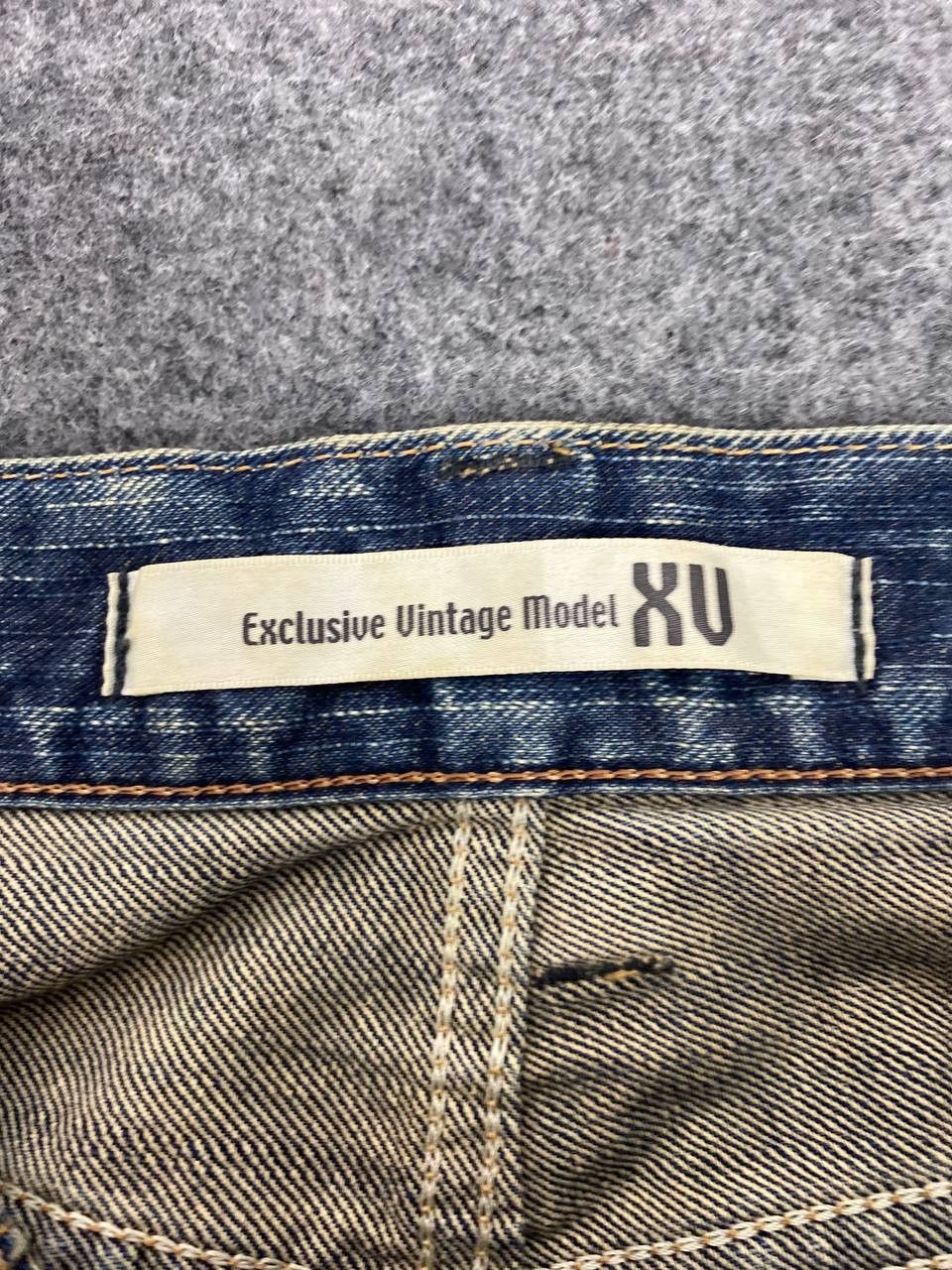 Edwin vintage edwin xv distressed reworked denim nice design Size US 35 - 16 Thumbnail