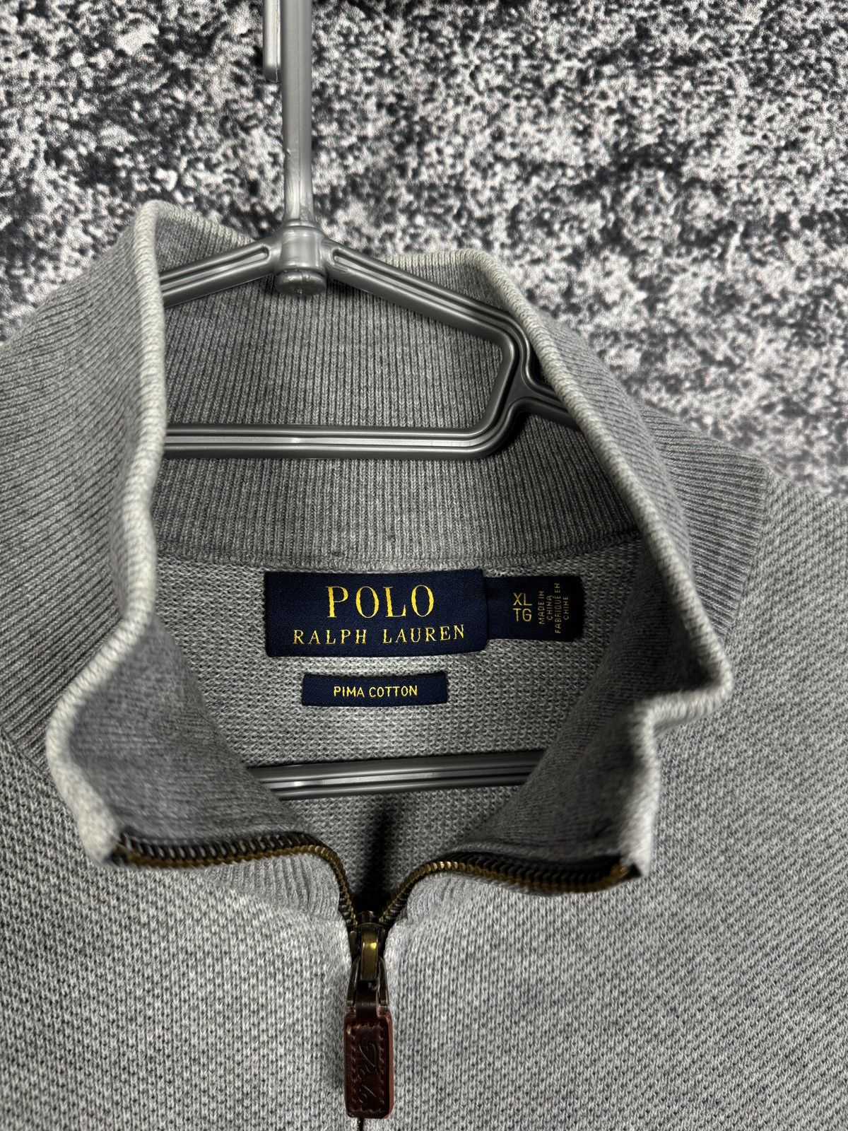 Polo Ralph Lauren Polo Ralph Lauren 1/4 Zip Pullover Pima Cotton Pony Logo XL Size US XL / EU 56 / 4 - 9 Thumbnail