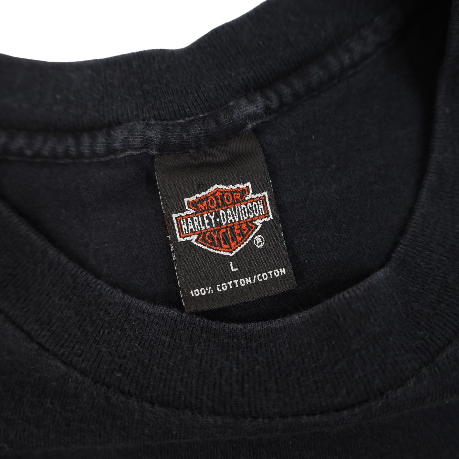 Harley Davidson × Vintage Vintage Harley Davidson Script Spellout Graphic T Shirt Size US L / EU 52-54 / 3 - 5 Thumbnail