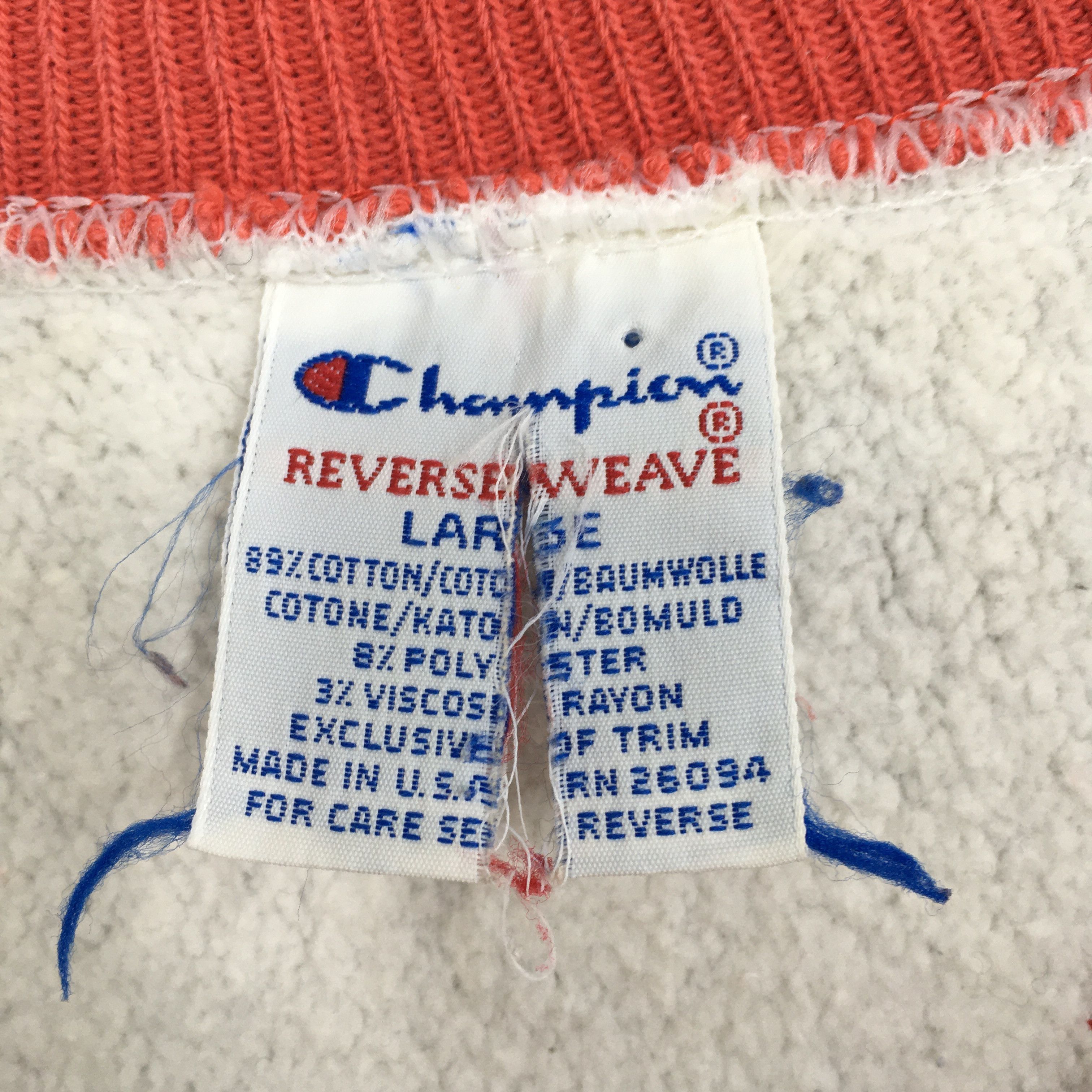 Champion Vintage Champion Reverse Weave Gray Sweatshirt Large Size US L / EU 52-54 / 3 - 3 Thumbnail