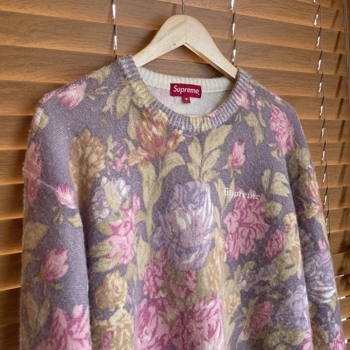 Supreme Supreme Floral Sweater | Grailed