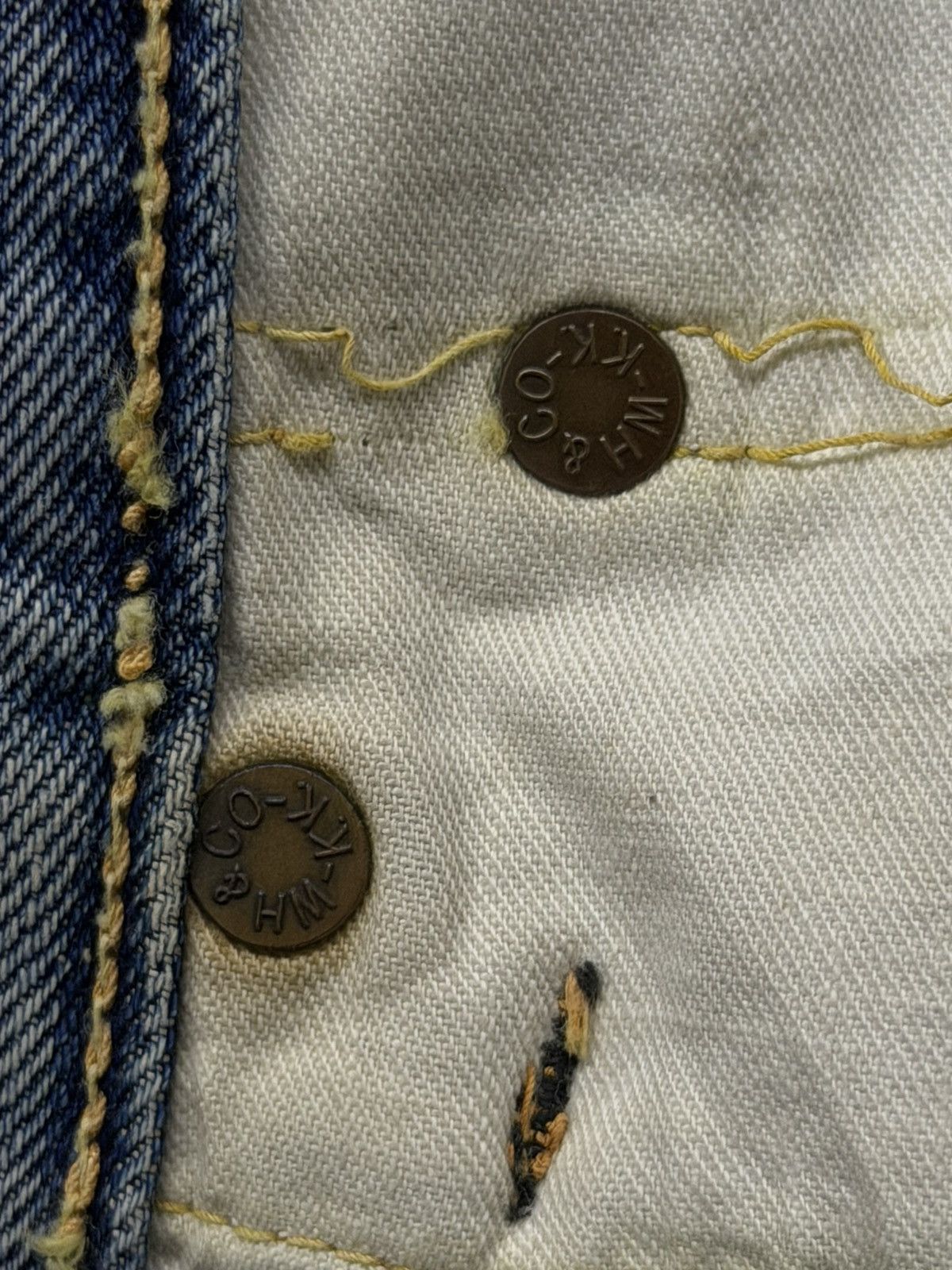Warehouse & Co. Vintage Warehouse & Co Genus” Japan Selvedge Denim Jeans W34 Size US 34 / EU 50 - 14 Thumbnail