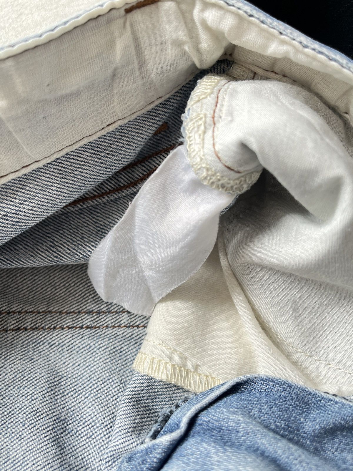 semanticdesign 2000s Semantic Design Fading Jeans Vkei If six was nine Lgb Size US 30 / EU 46 - 7 Thumbnail