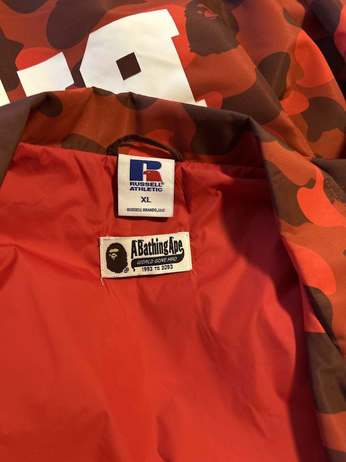 Bape bape russel jacket Size US XL / EU 56 / 4 - 3 Thumbnail