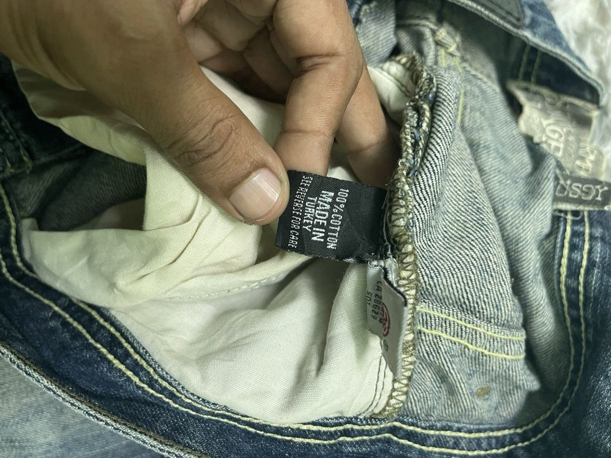 Stussy VINTAGE STUSSY BAGGY DENIM PANT RARE DESIGN Size US 35 - 15 Thumbnail