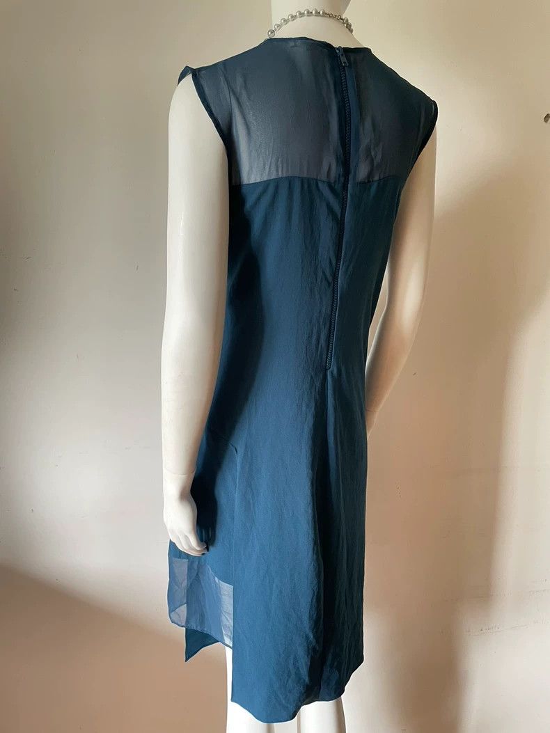 Other HELMUT LANG size4 Blue pleated dress Size S / US 4 / IT 40 - 6 Thumbnail
