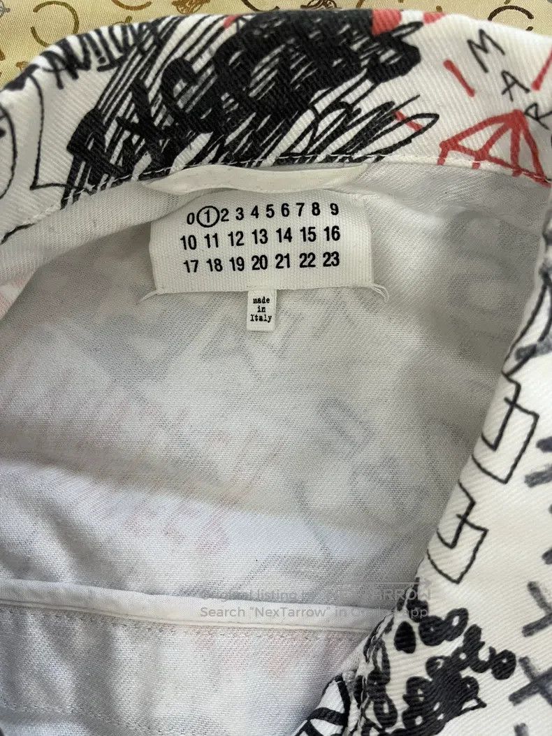 Maison Margiela Maison Margiela Graffiti shirt jacket Size XS / US 0-2 / IT 36-38 - 4 Thumbnail