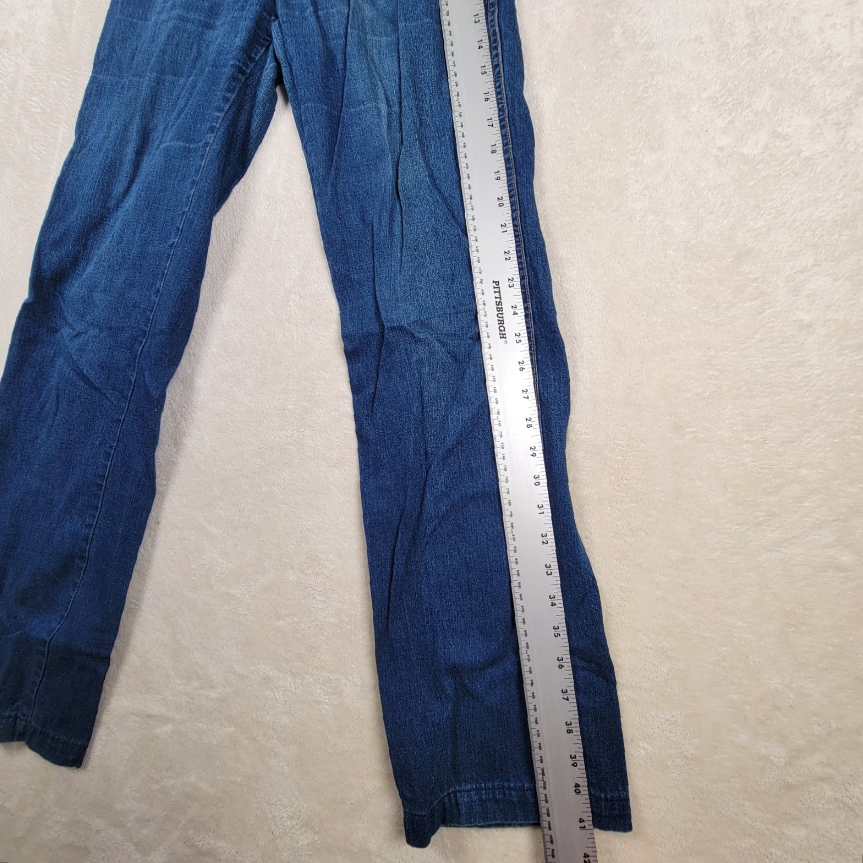 Vintage VINTAGE Forplay USA Jeans Women 28 Regular Straight Blue Denim 70s Waist 28 Inseam 31 Embroidered Size 28" / US 6 / IT 42 - 6 Thumbnail