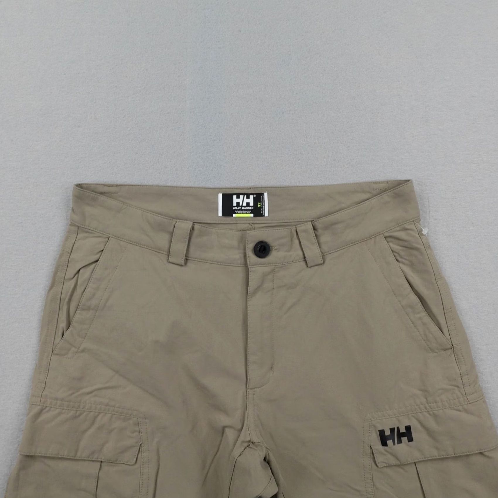 Helly Hansen Helly Hansen Mens Shorts 32 Khaki Beige Tan Cargo Hiking Outdoors Trail Flex Size US 32 / EU 48 - 3 Thumbnail