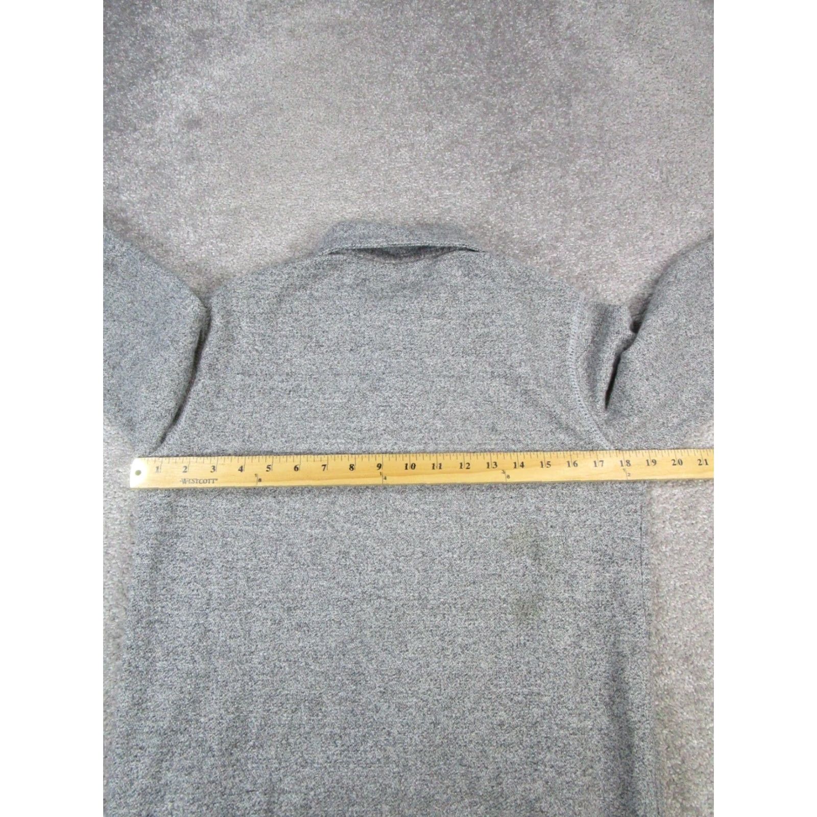 Roots VINTAGE Roots Sweater Womens XS Gray Cotton Blend Fleece Pullover Semi-Quarter Zip Casual Size XS / US 0-2 / IT 36-38 - 5 Thumbnail
