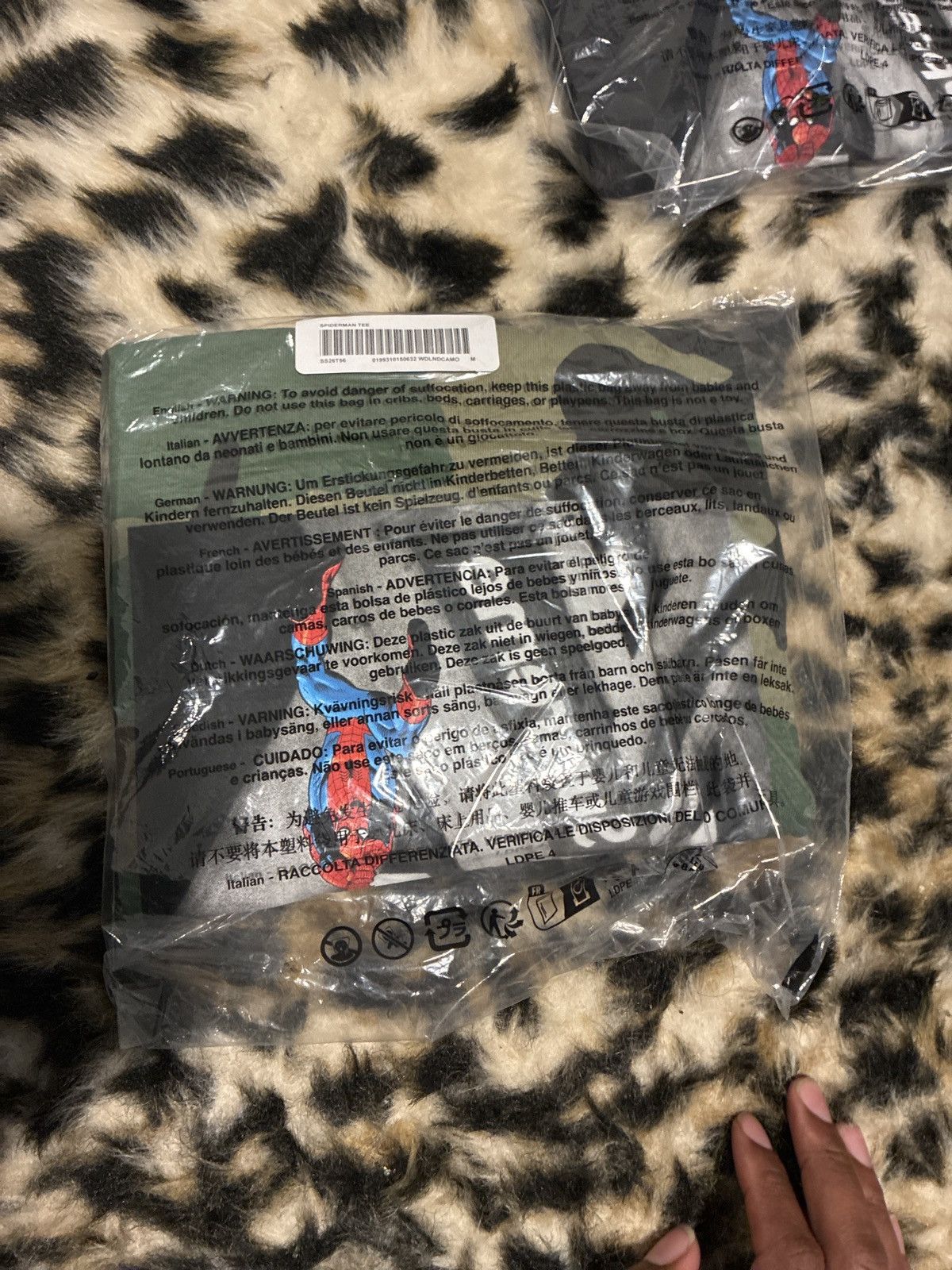 Supreme Supreme®/Spider-Man Tee Size US M / EU 48-50 / 2 - 2 Thumbnail