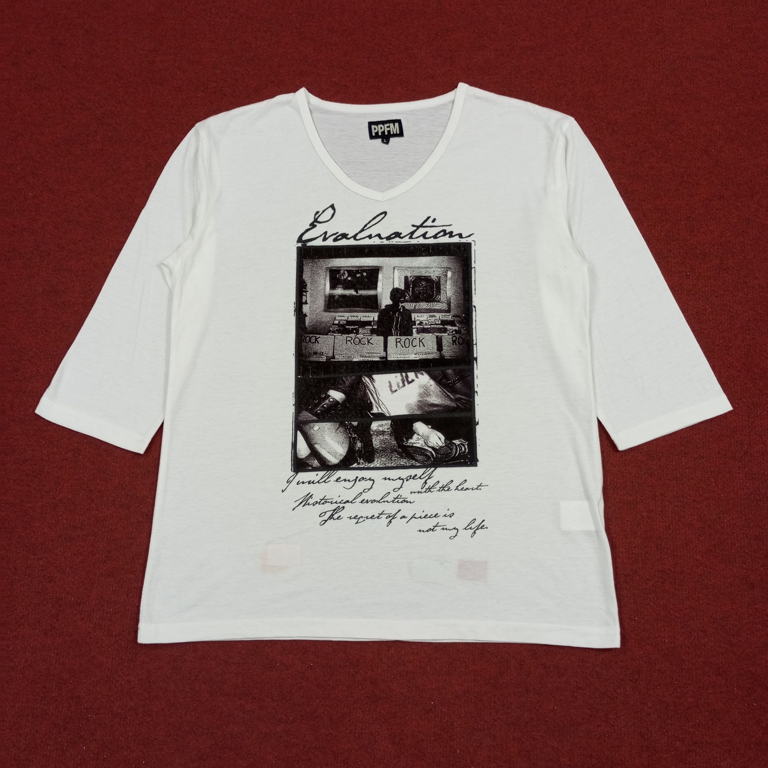 Japanese Brand PPFM Japanese Brand Phototees Style Tshirt Size US M / EU 48-50 / 2 - 1 Thumbnail