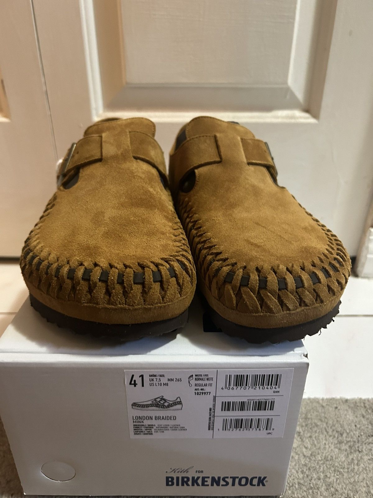 Birkenstock × Kith Kith x Birkenstock London braided mink 41UK Size US 7.5 / EU 40-41 - 2 Thumbnail