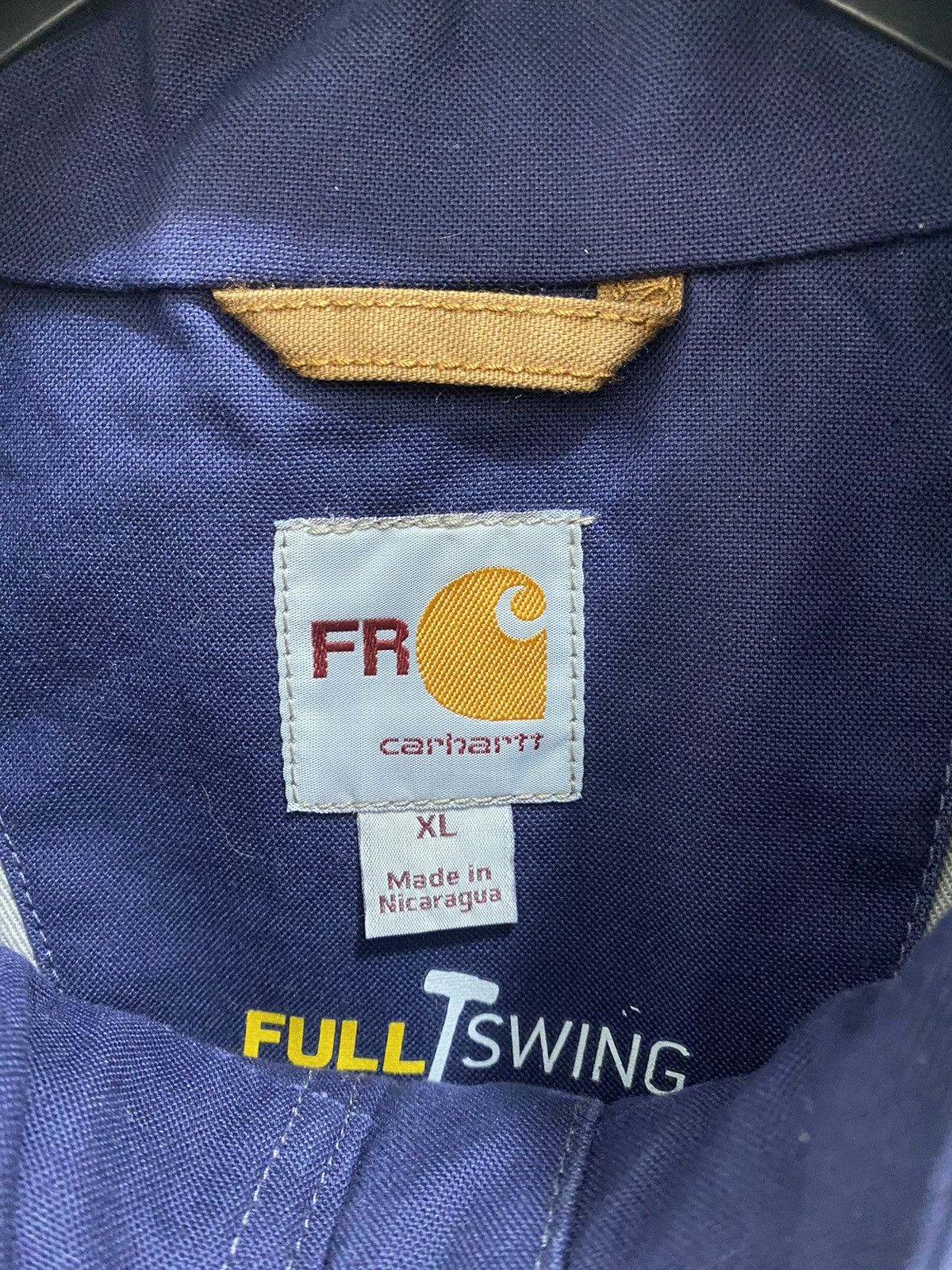 Carhartt Carhartt USA FR jacket, size XL, blue, fireproof, used, Size US XL / EU 56 / 4 - 7 Thumbnail