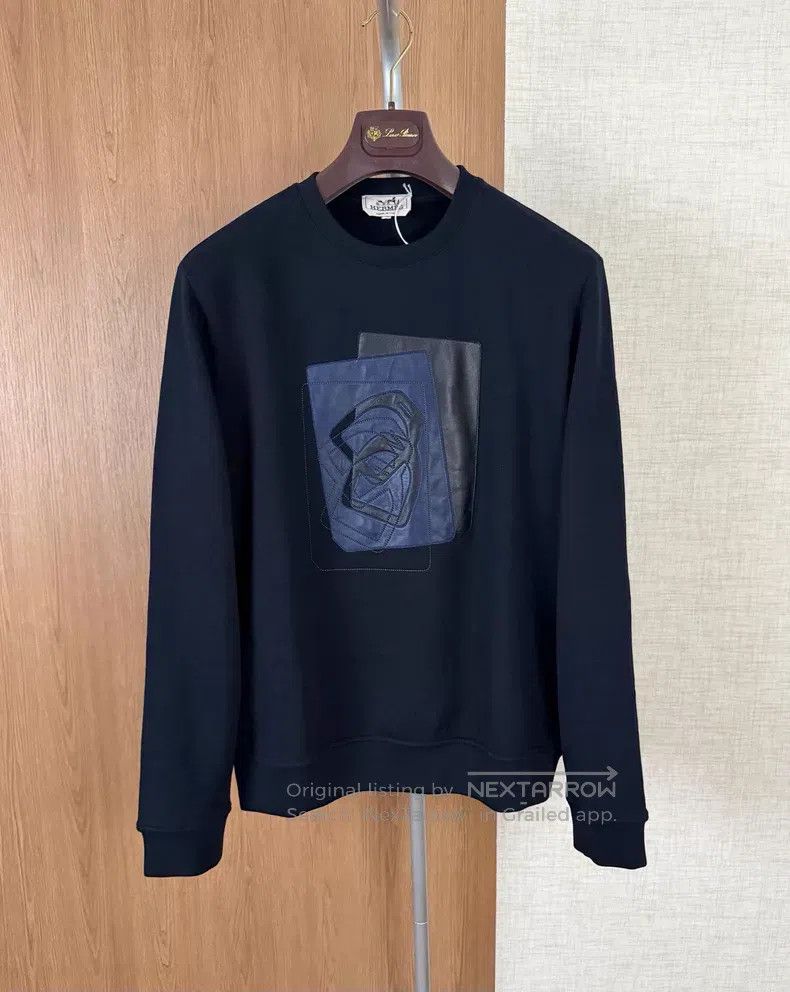 Hermes Hermes Men's sweatshirt for spring and autumn Size US M / EU 48-50 / 2 - 1 Thumbnail