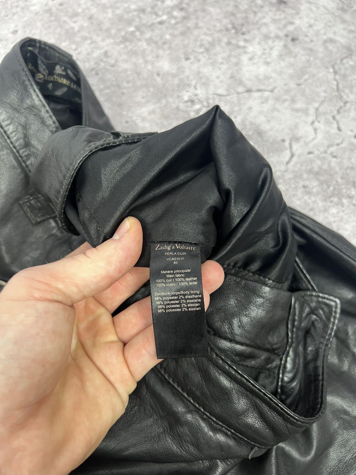 Zadig & Voltaire Zadig & Voltaire Women's Leather Pants Size 27" / US 4 / IT 40 - 13 Thumbnail