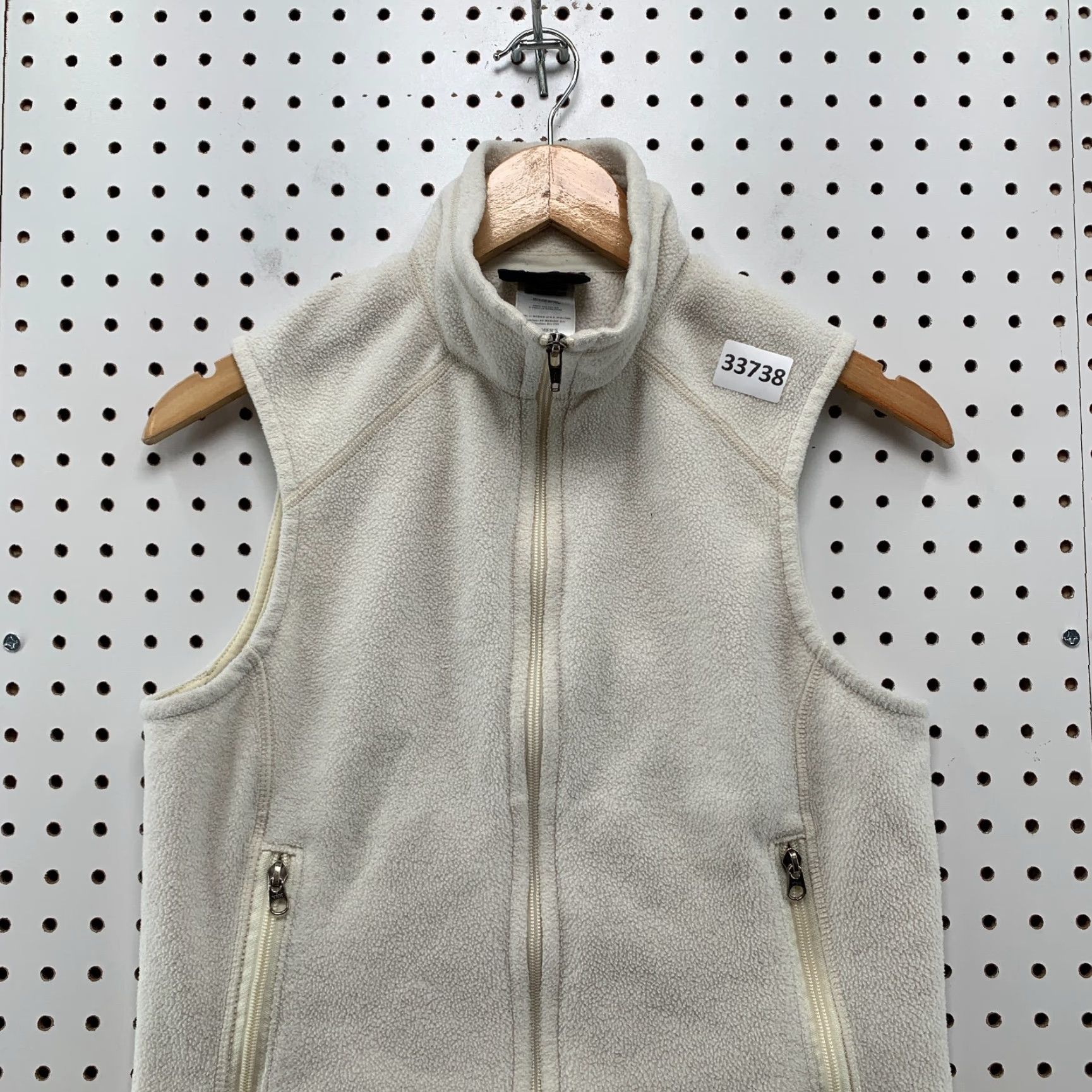Patagonia Patagonia Vest Womens Medium Beige Synchilla FUll Zip Jacket 16.5x23 Patago​nia Synchilla Vest Full Zip Women Beige M Size M / US 6-8 / IT 42-44 - 5 Thumbnail