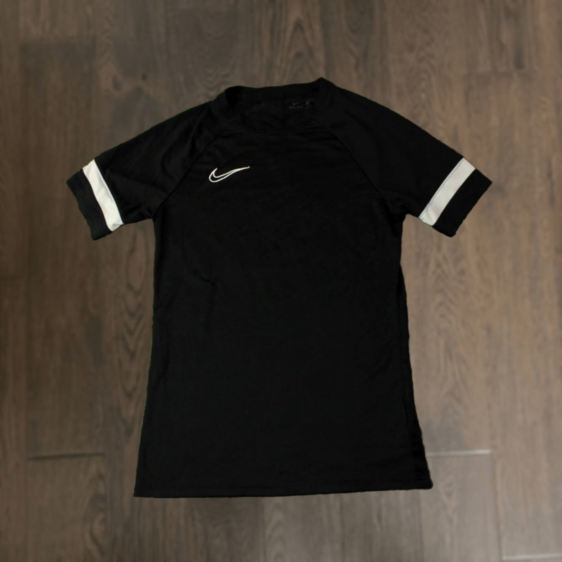 Nike Nike Academy Dri-Fit Original 2021 Men Football Shirt Jersey Tee Size S Black and White Nike Dri-FIT 2021 Mens Football Shirt Size US S / EU 44-46 / 1 - 1 Thumbnail