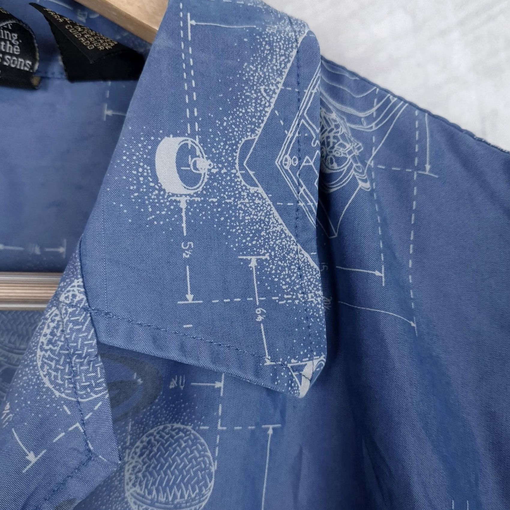 Vintage VINTAGE PNB Nation Clothing Shirt Mens XL Blue DJ Turntable Hip Hop Graphic Print 90s Casual Masculine Size US XL / EU 56 / 4 - 3 Thumbnail