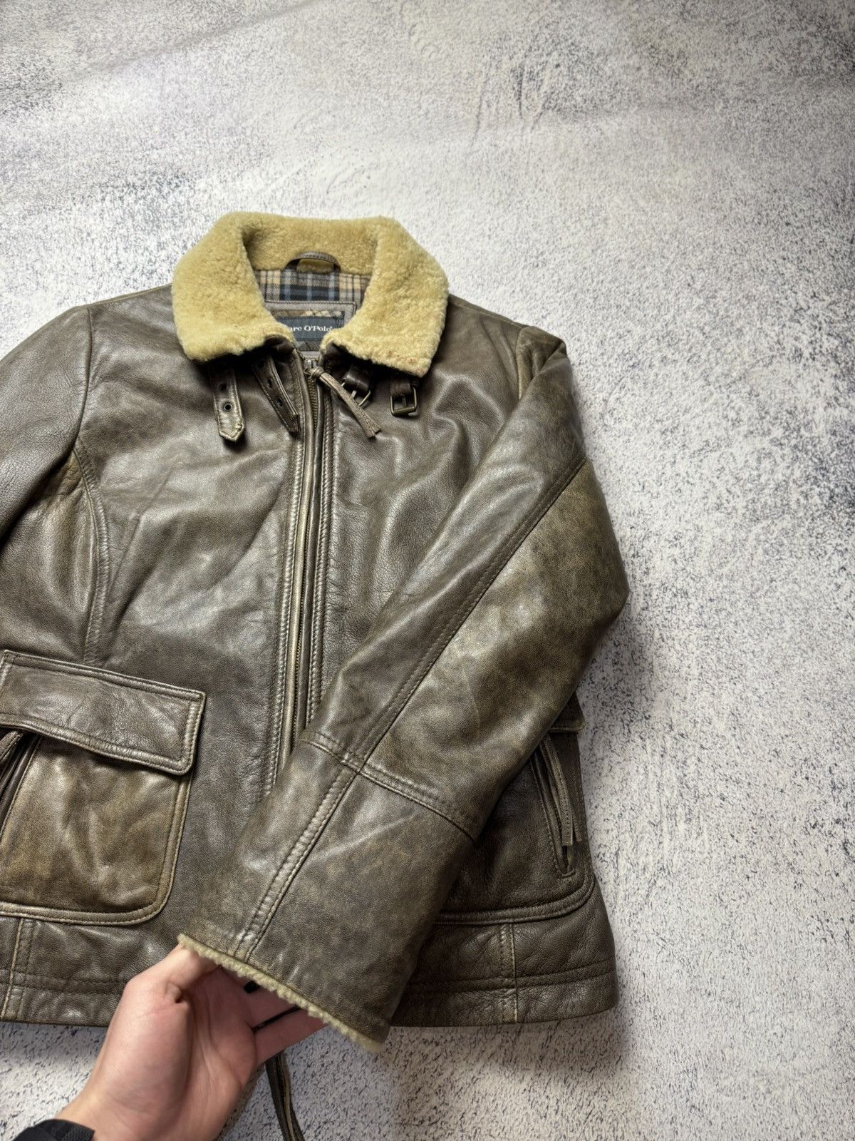 Leather Crazy Vintage Leather Jacket B52 tipe USA Size S / US 4 / IT 40 - 21 Thumbnail