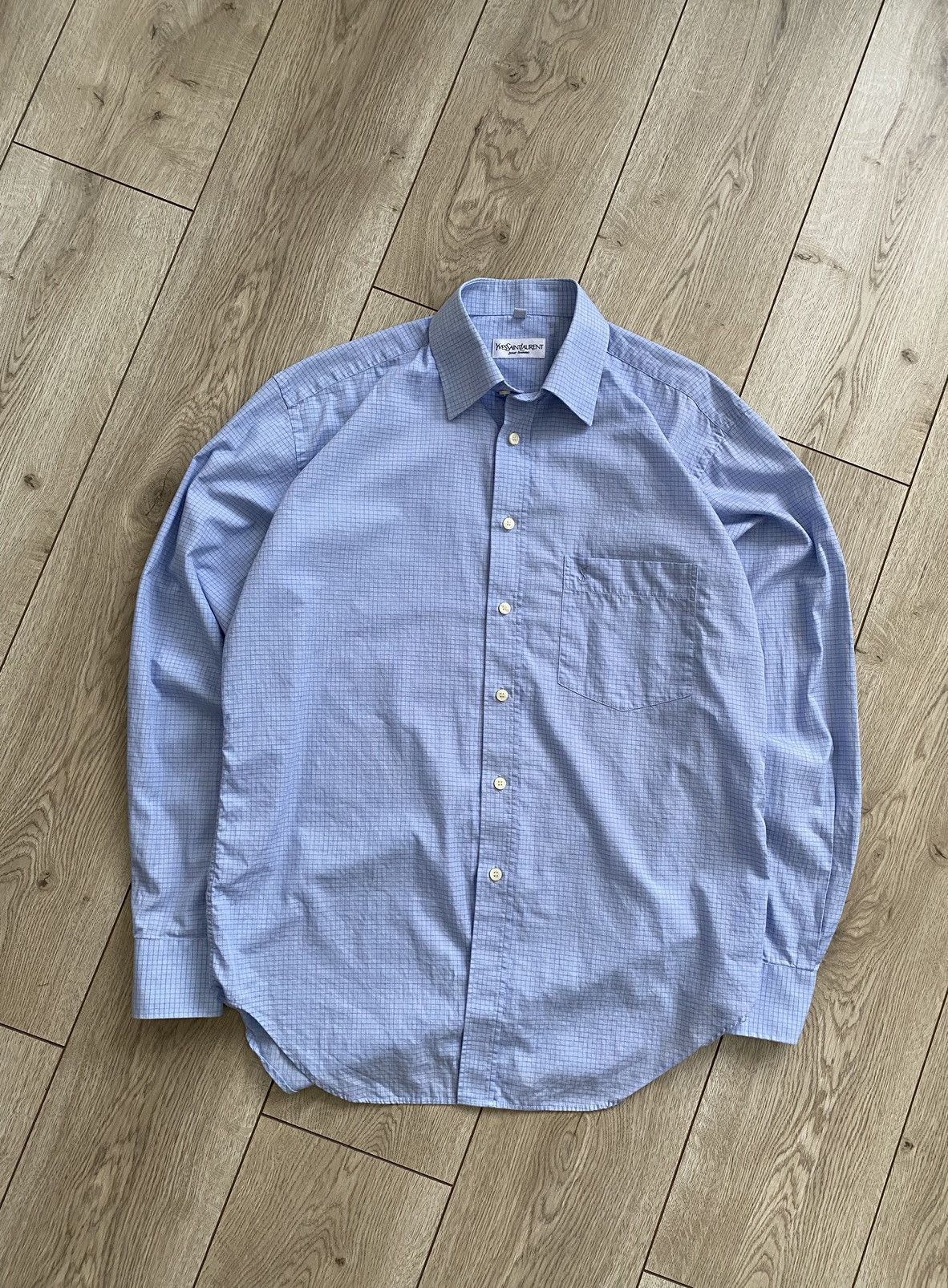 Vintage × Yves Saint Laurent Vintage Yves Saint Laurent Shirt Y2K Style Size US M / EU 48-50 / 2 - 1 Thumbnail