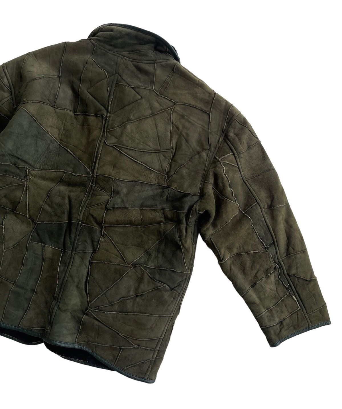 Hai Sporting Gear ISSEY MIYAKE SUEDE LEATHER SHERLING JACKET Size US M / EU 48-50 / 2 - 7 Thumbnail