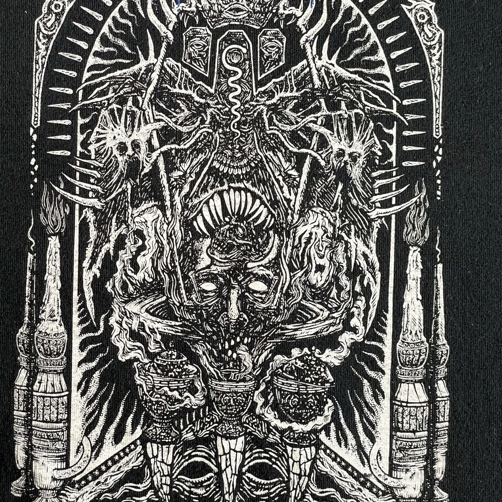 Vintage VINTAGE Cruciamentum Shirt Mens L Black Band Tee Death Metal UK Mens Size US L / EU 52-54 / 3 - 3 Thumbnail