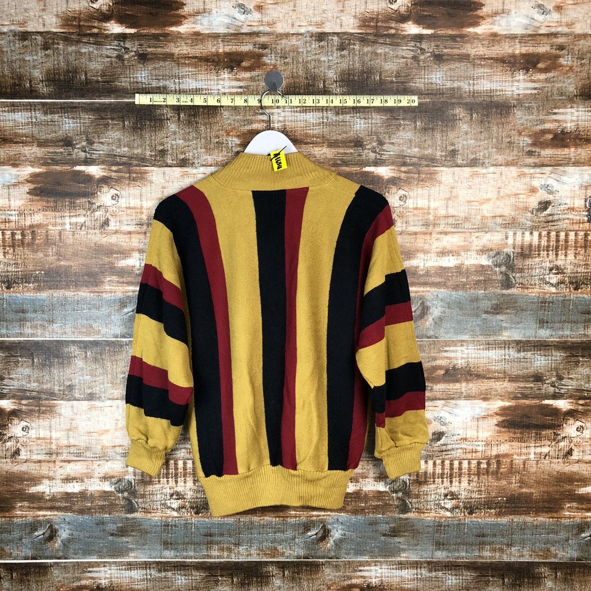 Vintage Japanese Brand Yellow Knitwear #A1634 Size M / US 6-8 / IT 42-44 - 10 Thumbnail