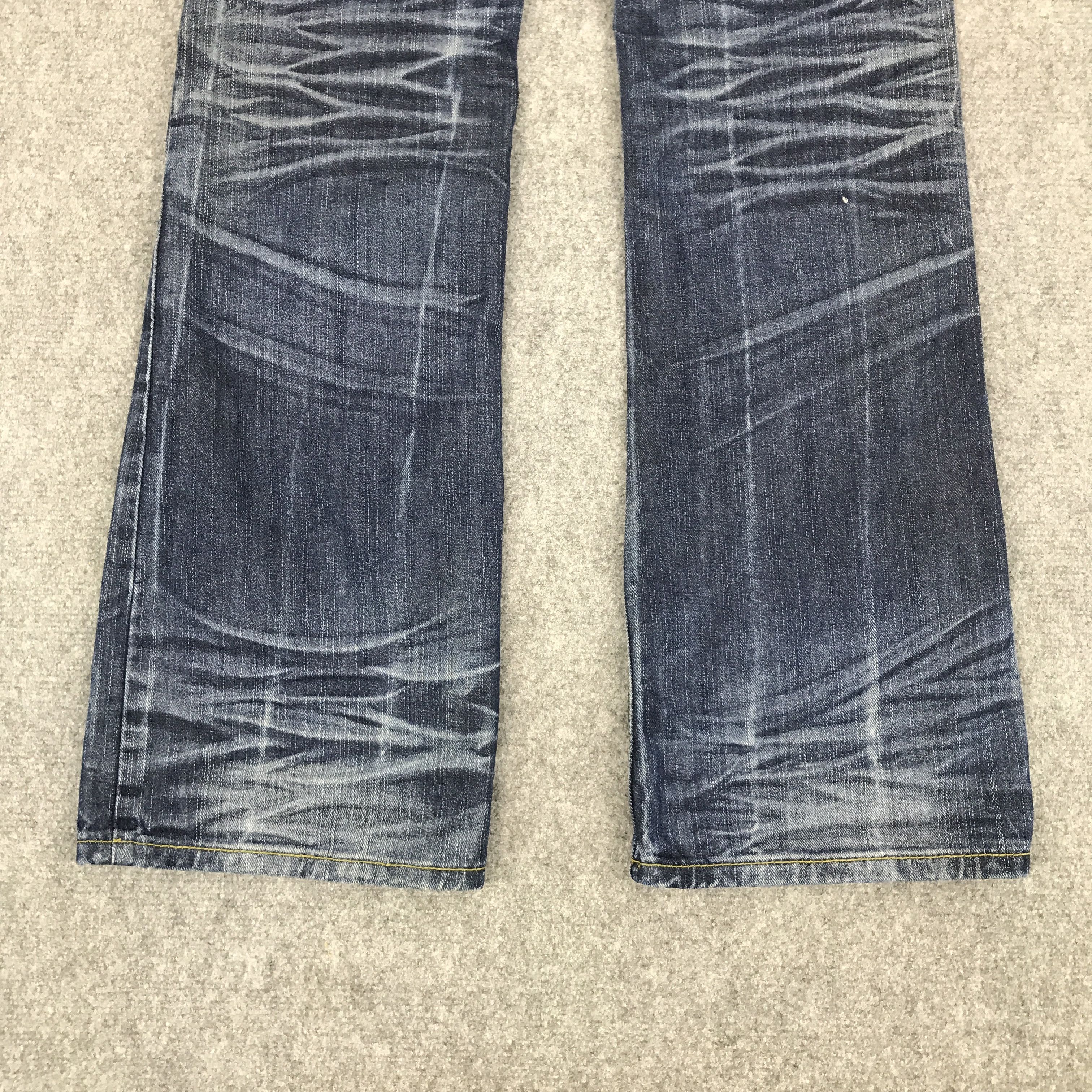Designer × Japanese Brand FLARE YUKI DENIM JAPAN STYLE BOOTCUT JEANS Size US 29 - 6 Thumbnail