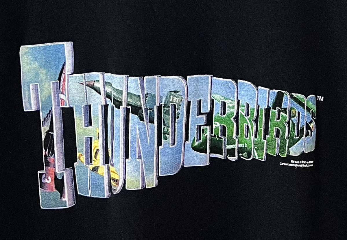 Vintage VINTAGE THUNDERBIRDS PROMO MOVIE FILM TSHIRT Size US L / EU 52-54 / 3 - 5 Thumbnail