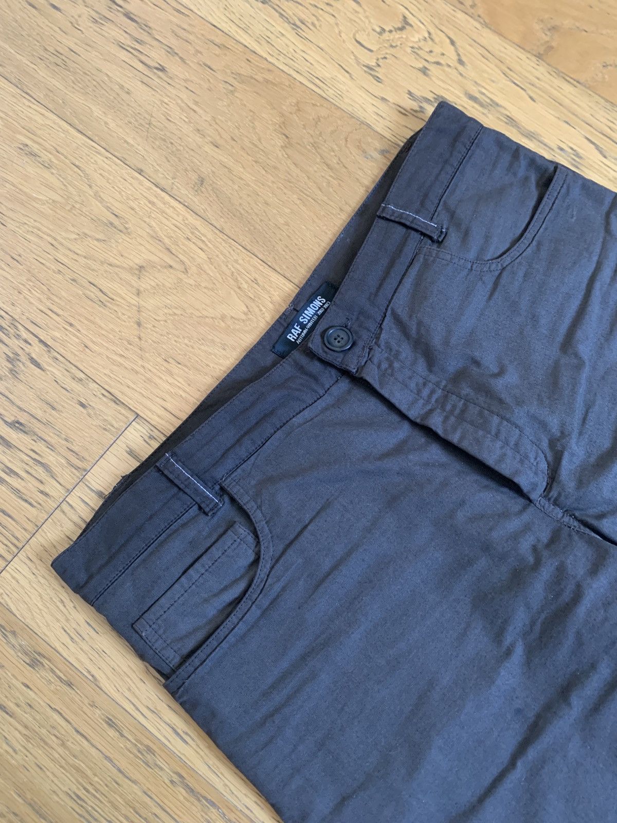 Raf Simons Raf Simons Virginia creeper fw 02/03 knee slit pants Size US 32 / EU 48 - 2 Thumbnail