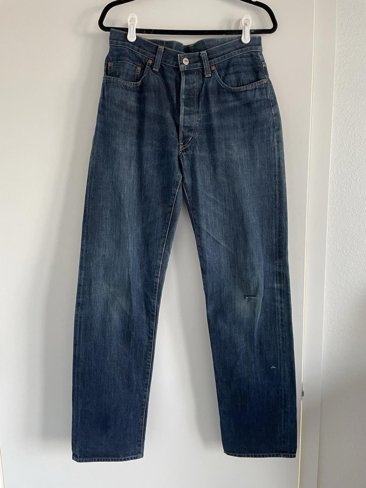 Blue Blue Japan Blue Blue Japan Straight Selvedge Denim Jeans 32 Size US 32 / EU 48 - 1 Thumbnail