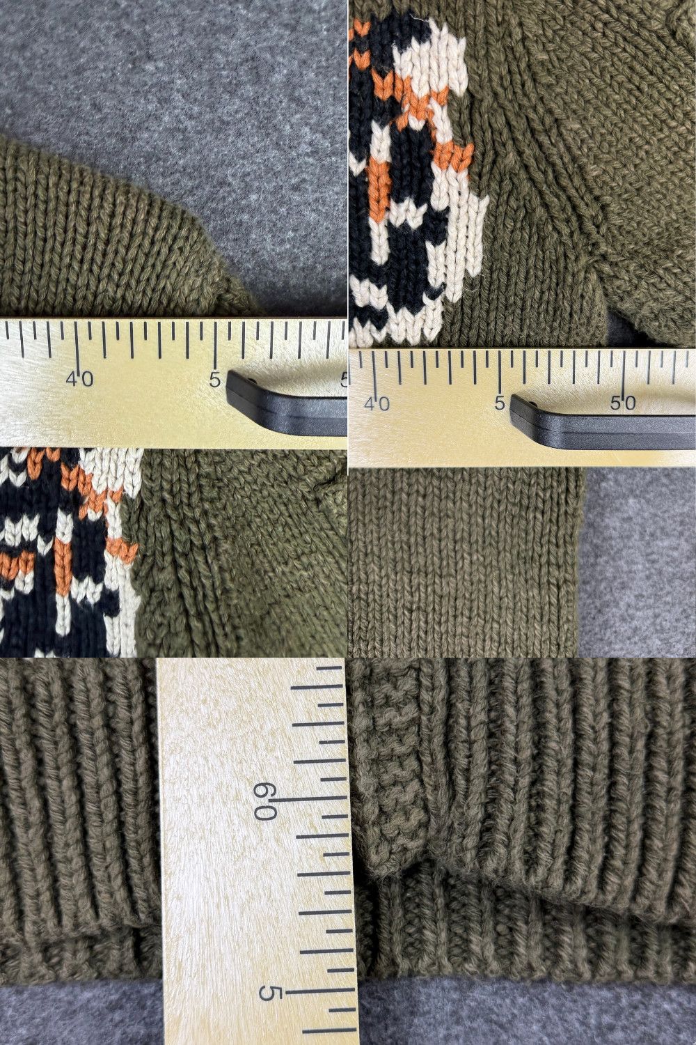 Polo Ralph Lauren Ralph Lauren Polo Tiger Rose Cowichan Knit Cardigan 90s Size M / US 6-8 / IT 42-44 - 16 Thumbnail