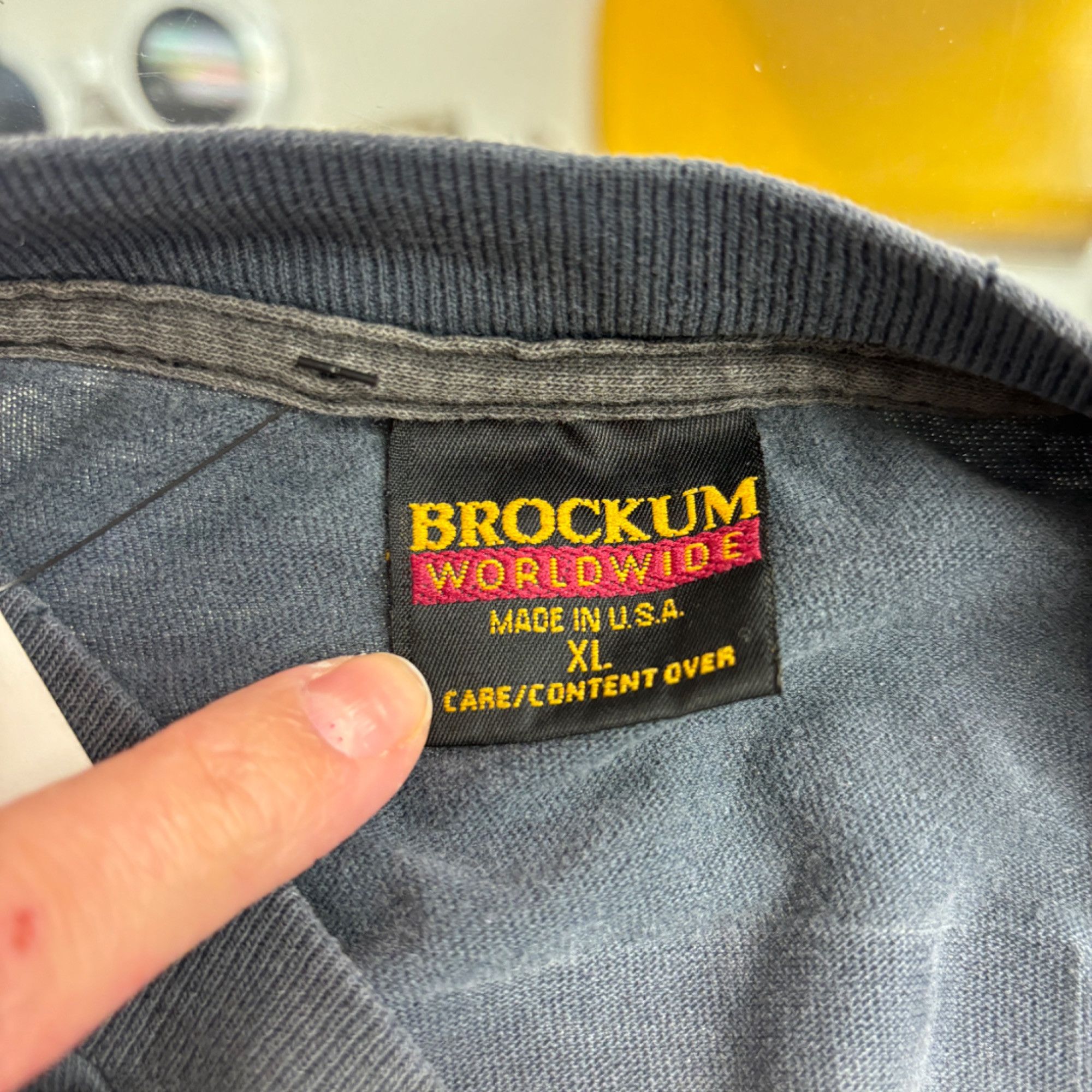 Brockum XL - Vintage Slayer Black Brockum Band T Size US XL / EU 56 / 4 - 6 Thumbnail