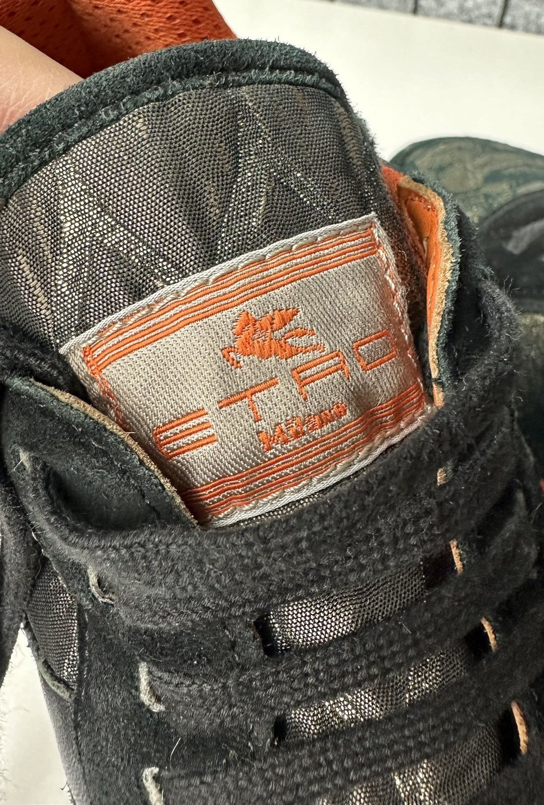 Designer Etro Streetwear Made in Italy Low Top Sneakers Size 39 Size US 9 / IT 39 - 8 Thumbnail