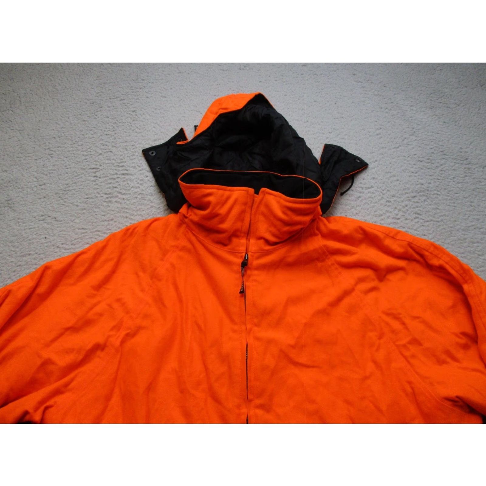 Vintage Bushmaster Jacket Mens 2XL Orange Cotton Hooded Insulated Puffer Hunting Outdoor Size US XXL / EU 58 / 5 - 2 Thumbnail