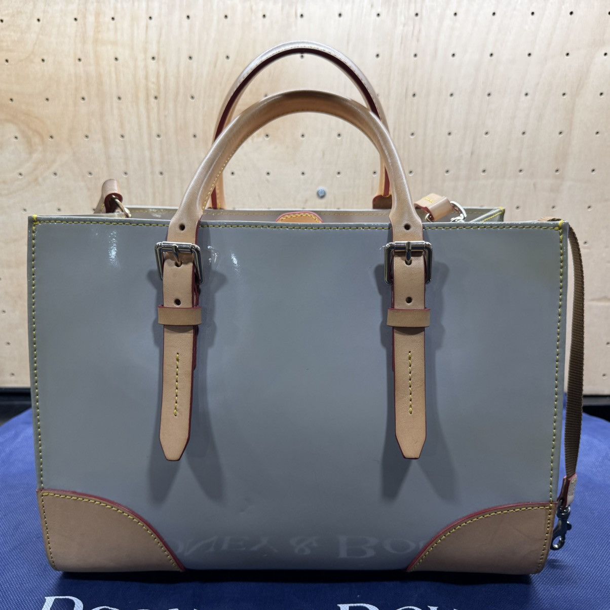 Dooney & Bourke Dooney & Bourke Patent Leather Shoulder Bag Satchel Size ONE SIZE - 11 Thumbnail