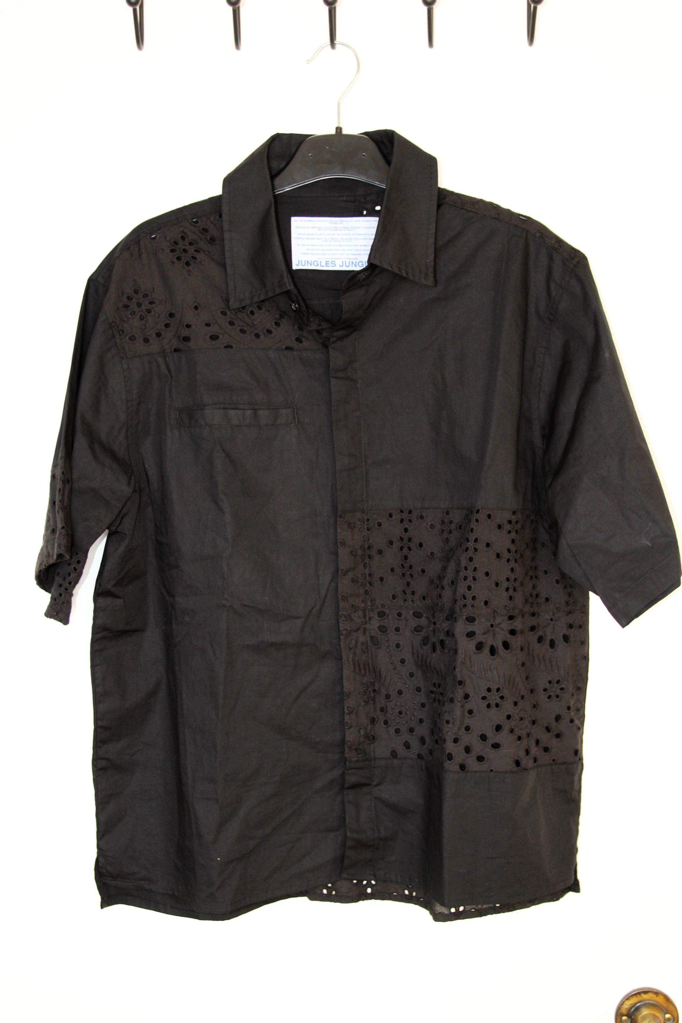 Jungles BNWT SS24 JUNGLES JUNGLES BRODERIE ANGLAISE SHIRT L Size US L / EU 52-54 / 3 - 2 Thumbnail