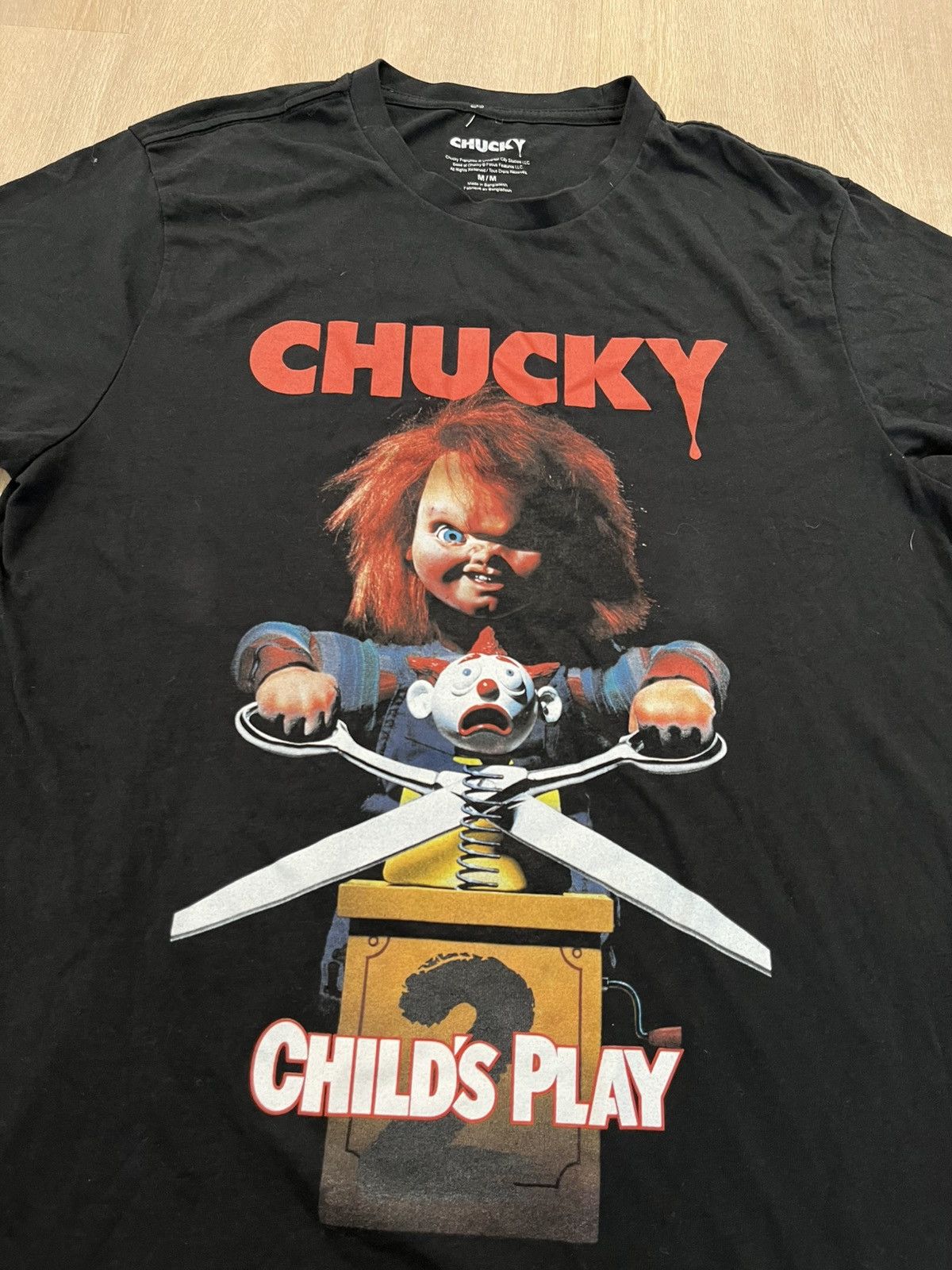 Vintage Chucky Childs Play 2 Shirt Size US M / EU 48-50 / 2 - 2 Thumbnail