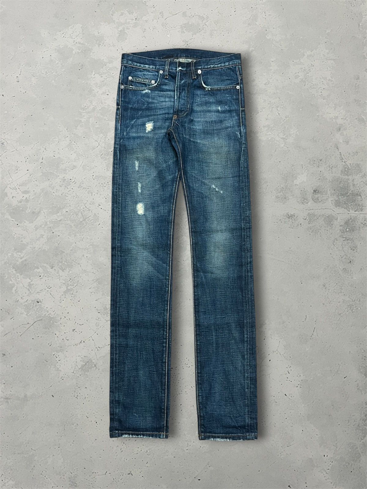 DIOR ATELIER SLIM FIT デニム　C005 Dior Dior Homme MII AW05/06 Runway Dust Wash Damaged Jeans | Grailed