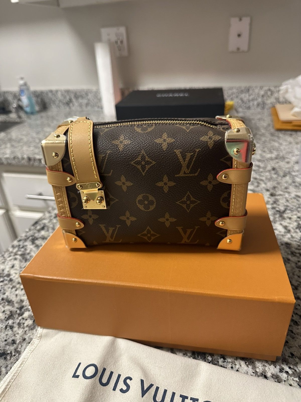 Louis Vuitton Louis Vuitton Side Trunk PM (Monogram Canvas) Size ONE SIZE - 1 Thumbnail