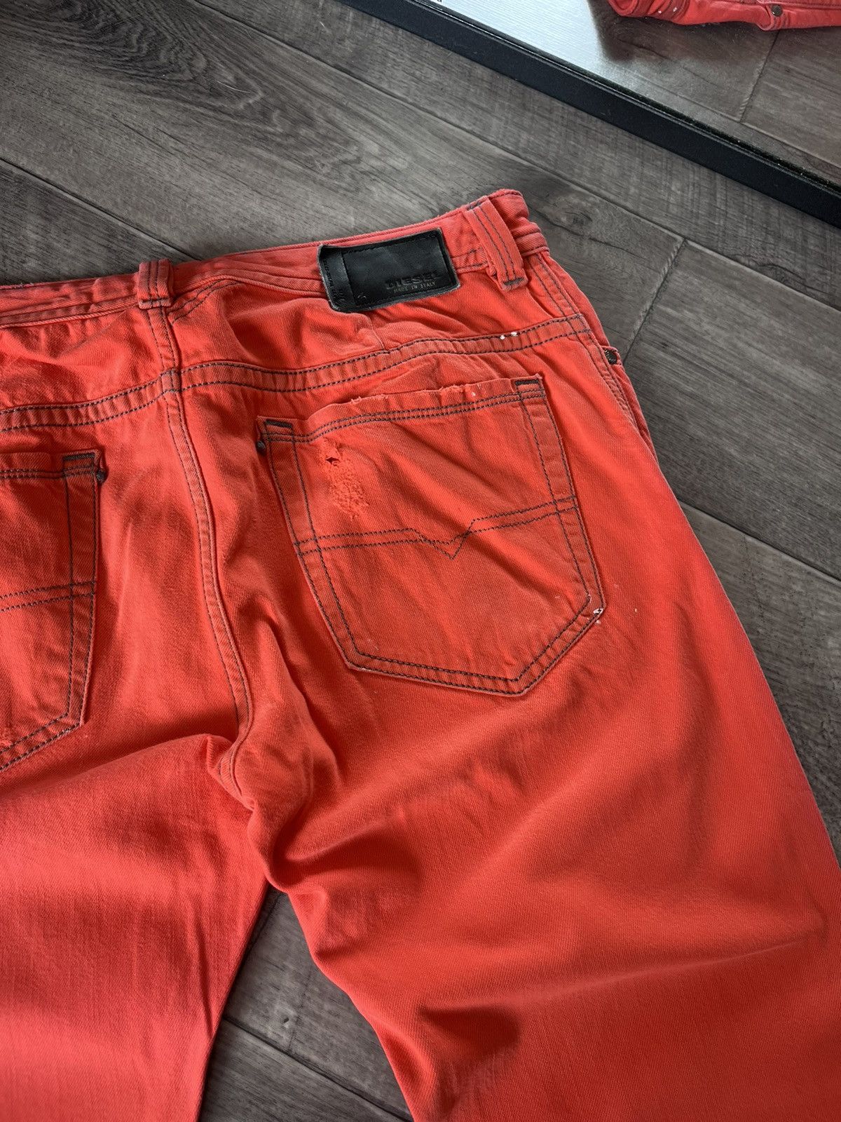 Diesel Rare Diesel D.N.A. S/S 2016 THAVAR Slim Skinny Distressed Size US 33 - 14 Thumbnail