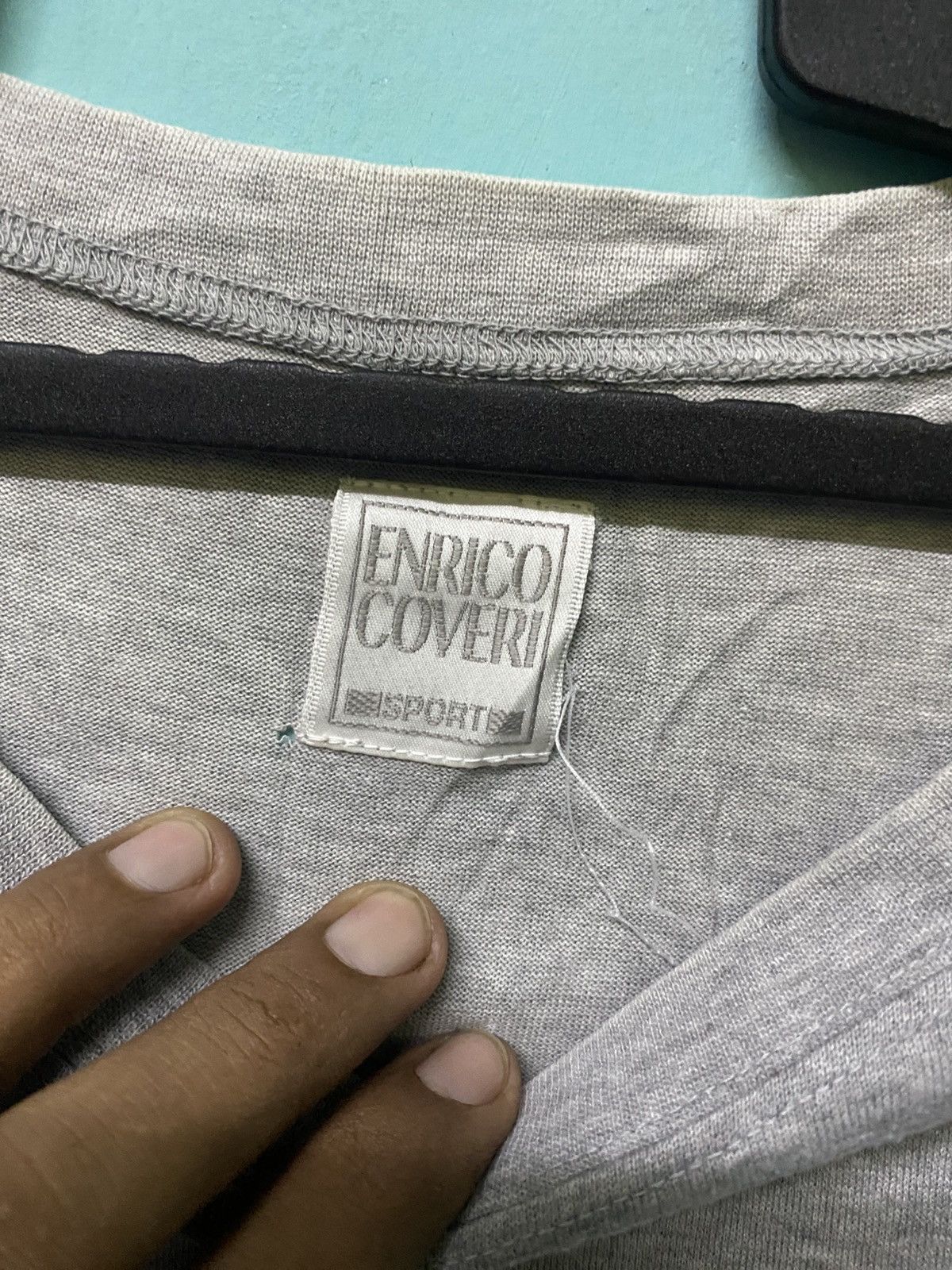 Designer × Enrico Coveri Shirt vtg 90s enrico coveri logo t shirt very rare Size US M / EU 48-50 / 2 - 6 Thumbnail