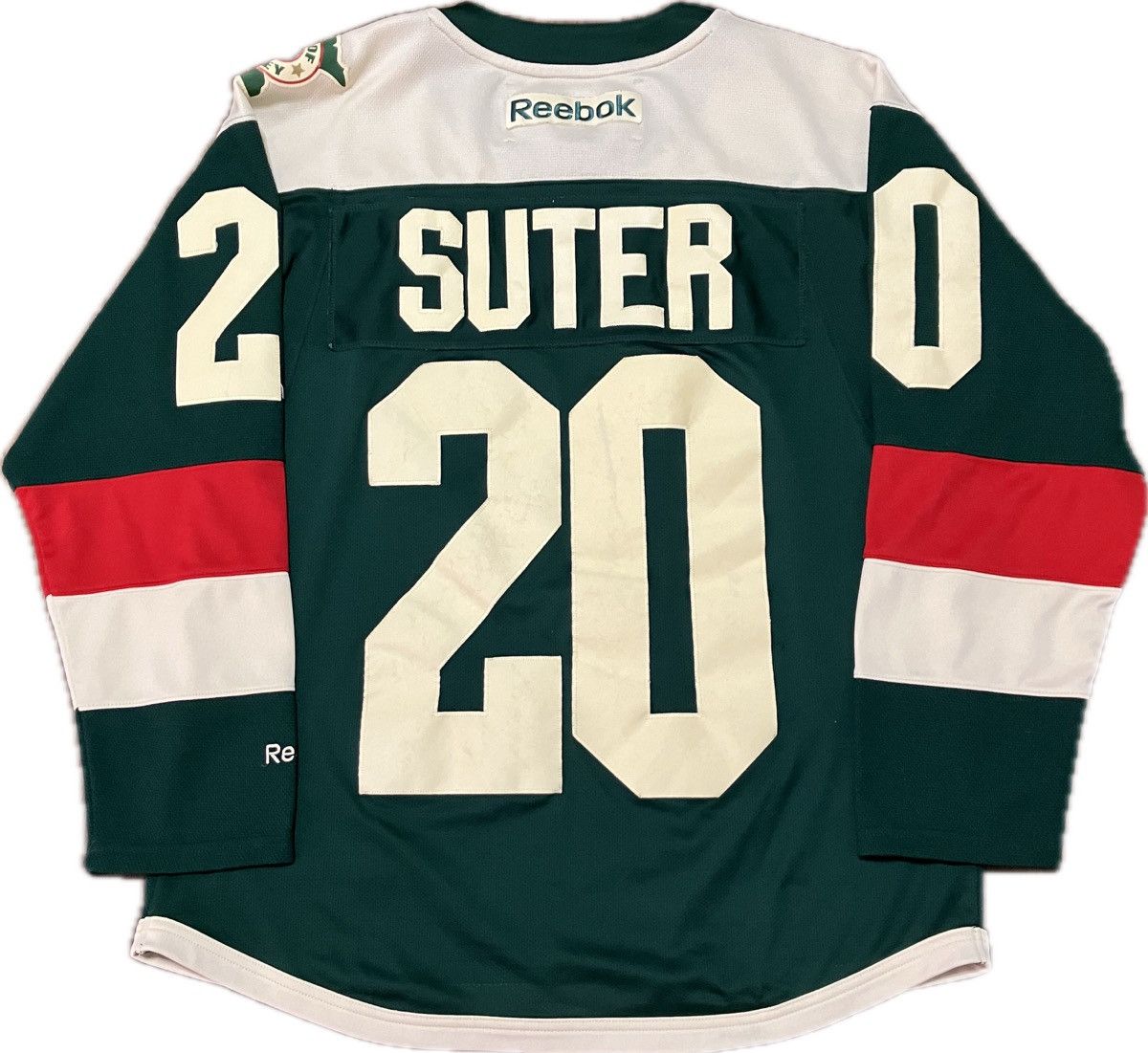 Minnesota Wild Ryan Suter 2016 SA Reebok NHL Hockey Jersey S