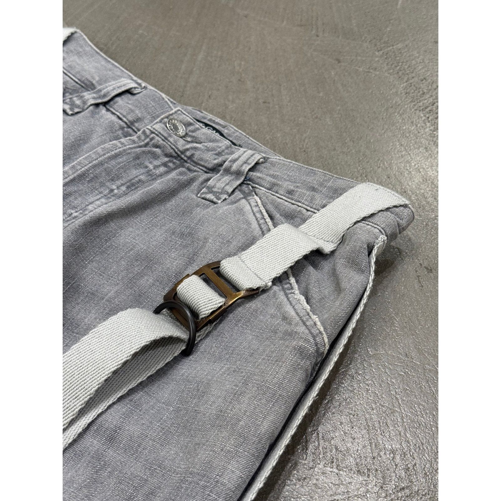 Dolce & Gabbana A/W2003 Dolce & Gabbana bondage parachute pants Size 26" / US 2 / IT 38 - 5 Thumbnail