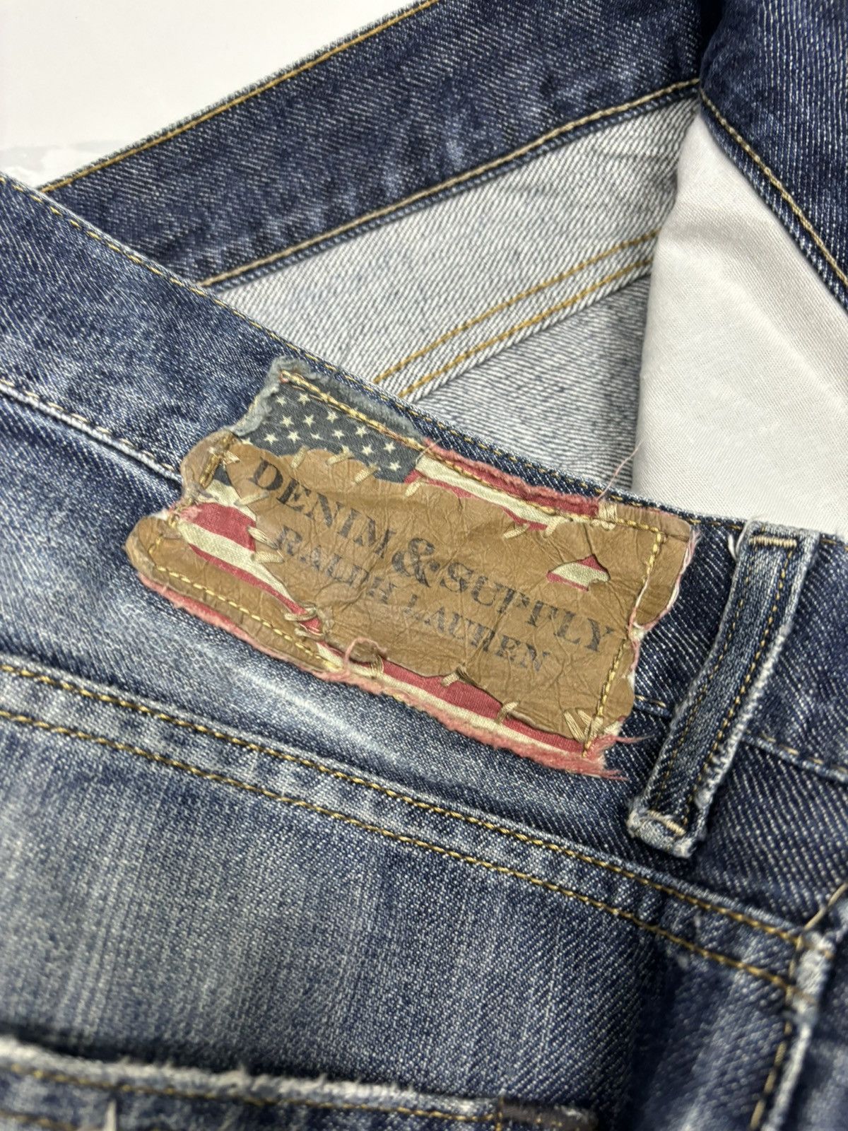Denim & Supply Ralph Lauren × Vintage Denim And Supply Ralph Lauren Loose Denim Jeans Size US 34 / EU 50 - 9 Thumbnail